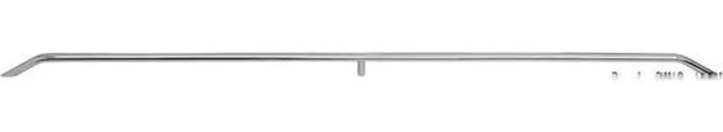 Main courante rectangulaire en inox pour escalier et balcon