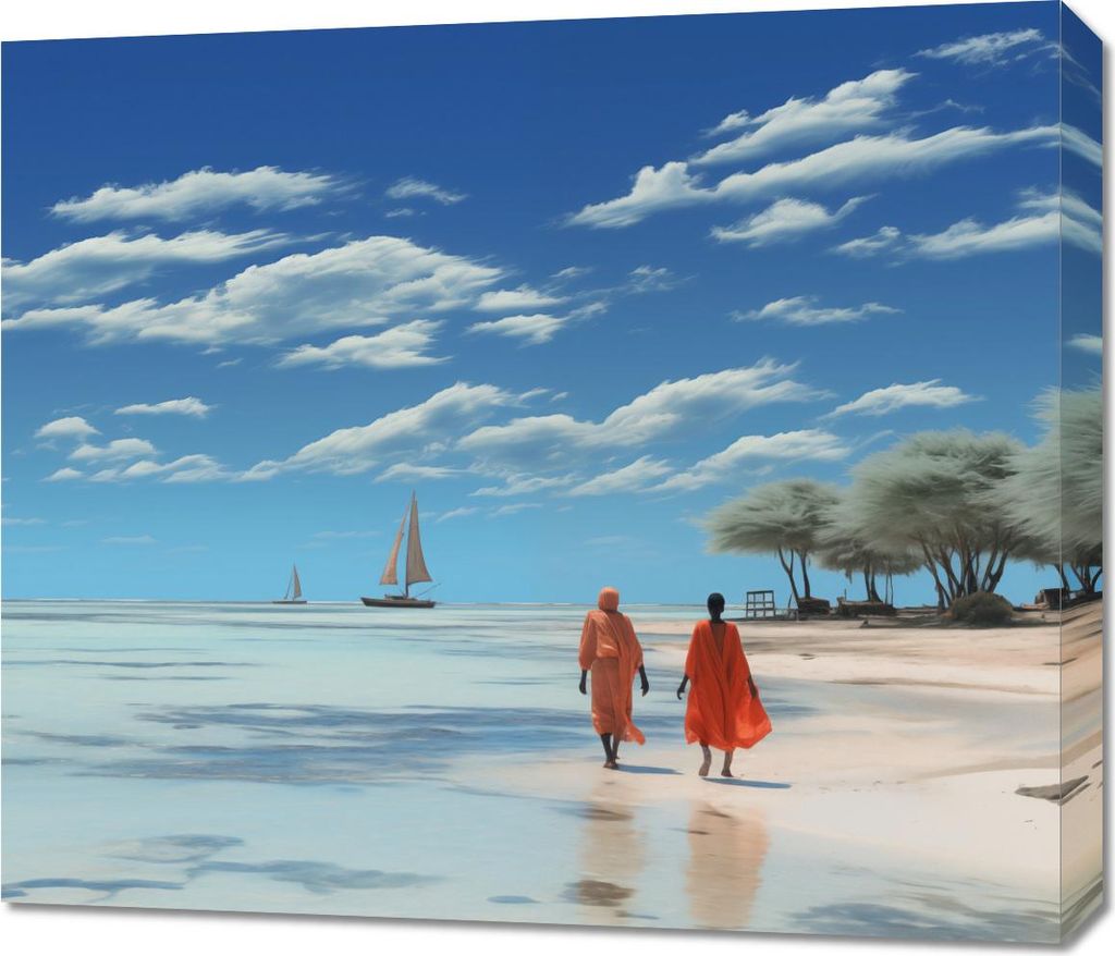 Bild 70x60cm Ruhe im Sand