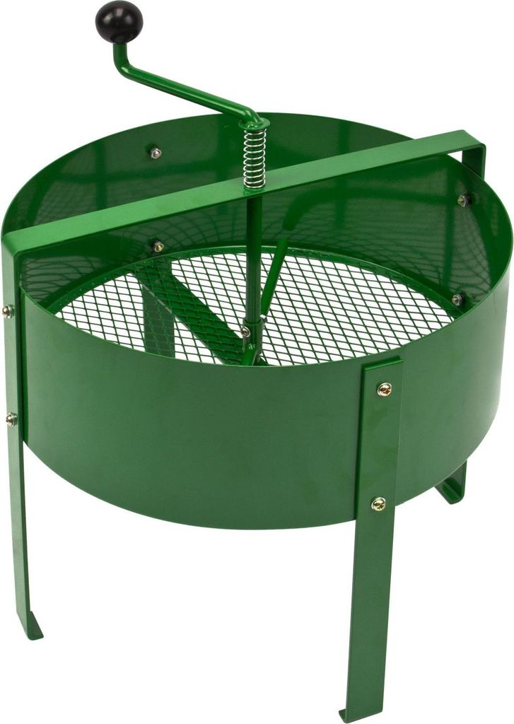 Kestek Metall Handkurbelsieb HKS15, Ø 40cm, 15l, grün, Gitterblech 4066986405983 410333 40598KT 40598