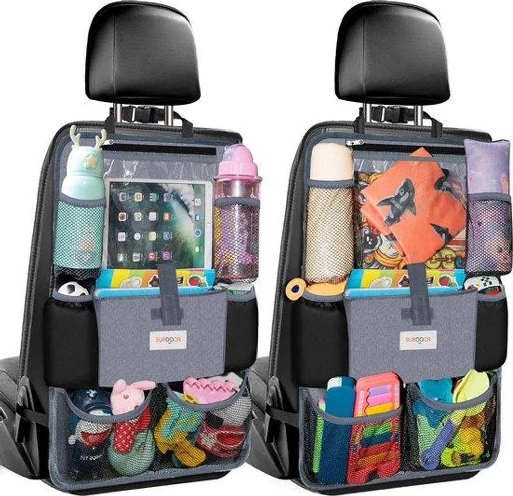 Organiseur de Voiture pour Enfant avec Support Tablette Tactile 11"