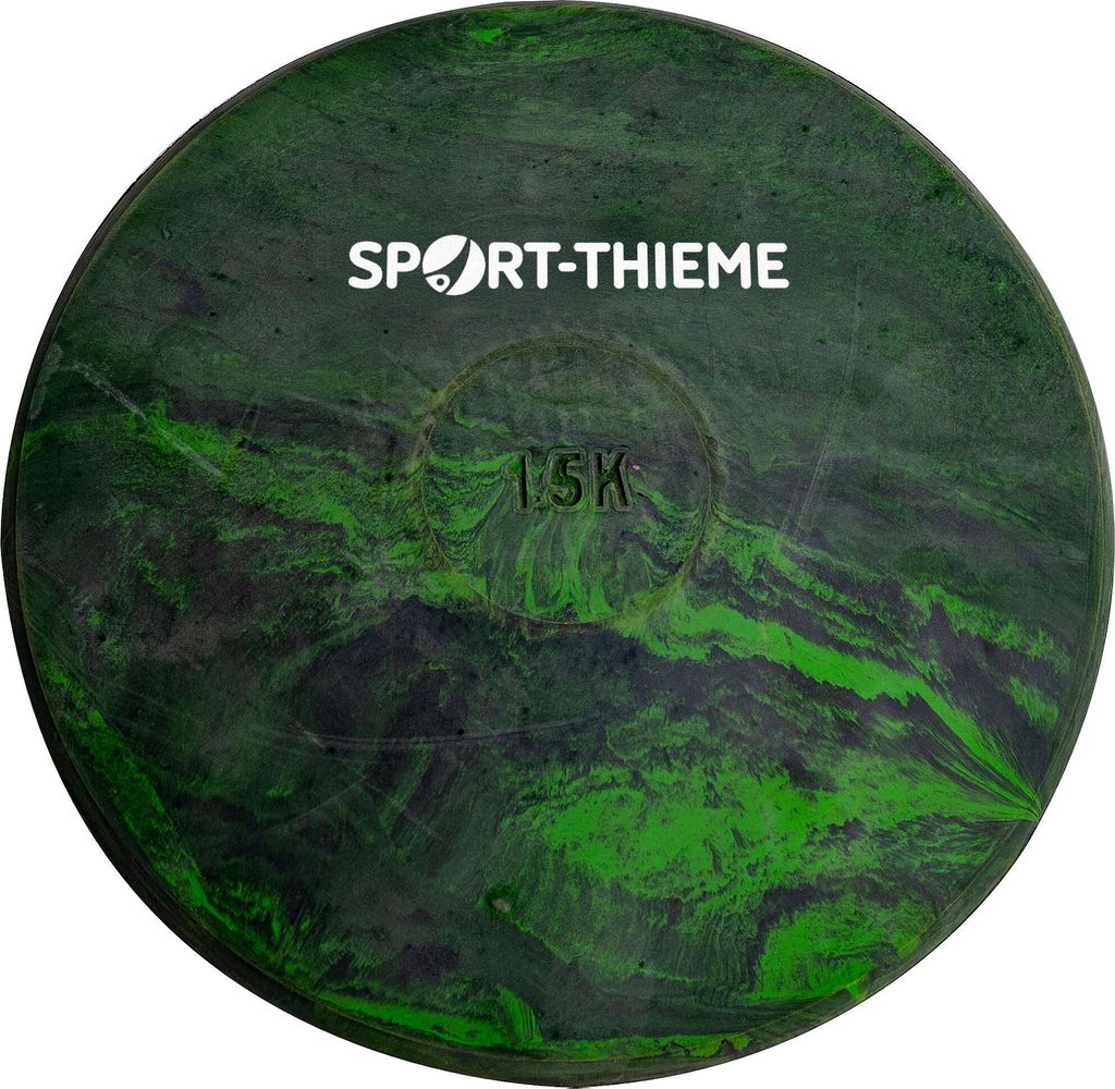 Sport-Thieme Übungsdiskus "Wave", 1,5 kg, Grün