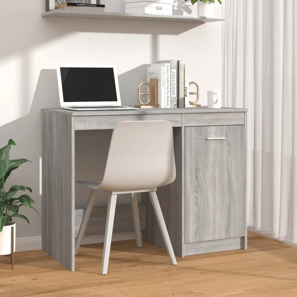 Scrivania Grigio Sonoma 100cm Maison Exclusive | Qualità Prezzo