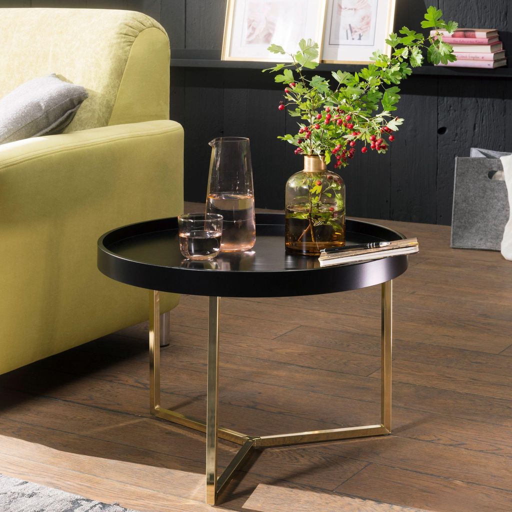Stolik kawowy FineBuy, 58,5 x 42 x 58,5 cm, stolik do sofy, Zdjęcie produktu 