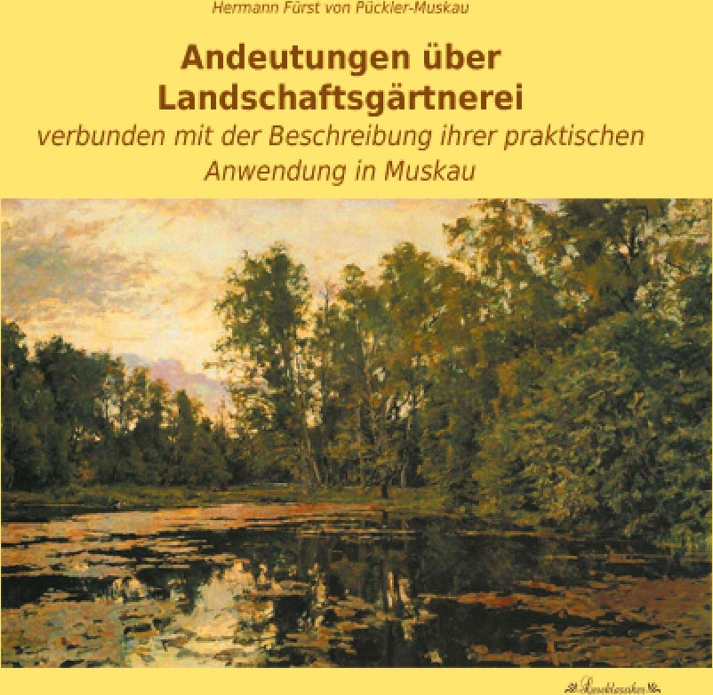Andeutungen über Landschaftsgärtnerei