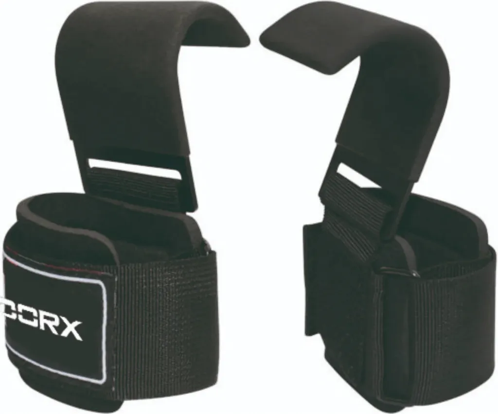 Crochets de Musculation CP-GAN Toorx Fitness pour Soulevé de Terre