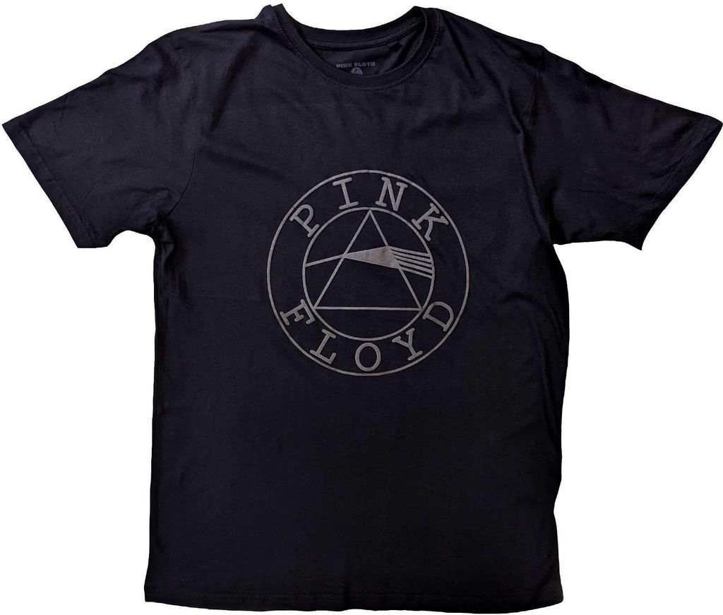 Pink Floyd - T-Shirt Logo für Herren/Damen Uni RO4438 (M) (Schwarz)