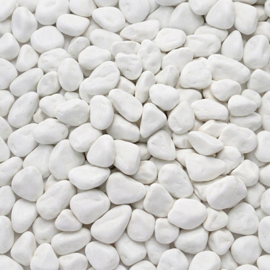 Thassos Zierkies 1–2 cm 5 kg – Weißer Marmorstein aus Produktbild 