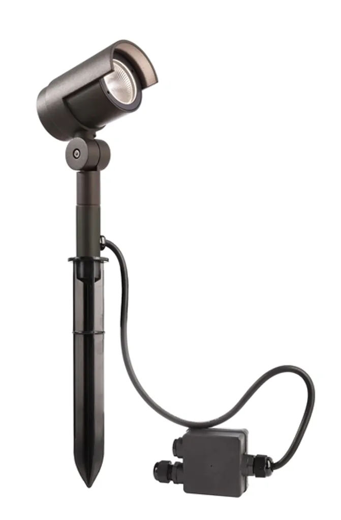 Éclairage de massifs et arbres Spot LED Keid II 20W 3000K IP65 Gris