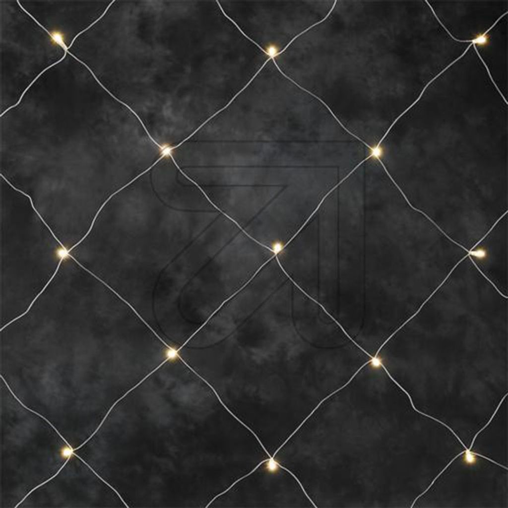LED Lichternetz 32er warmweiß / transparent 1x1m Konstsmide 3748-103