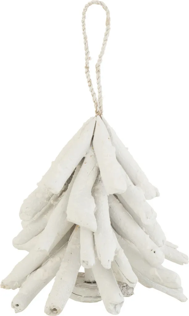 Arbre Suspendu Blanc en Bois Flotté pour Décoration Mariage et Salon