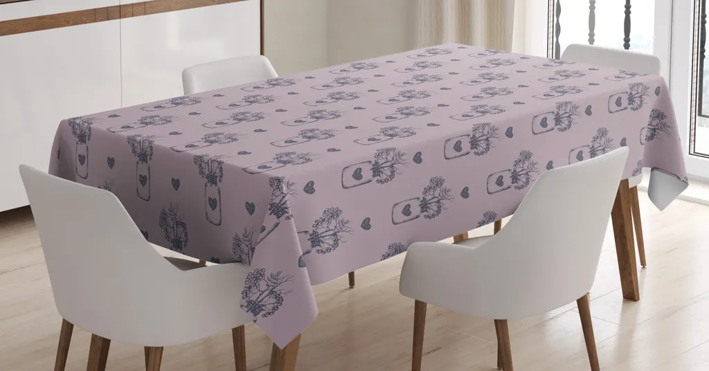 Tovaglia Impermeabile ABAKUHAUS 140x240 - Ideale per Esterni