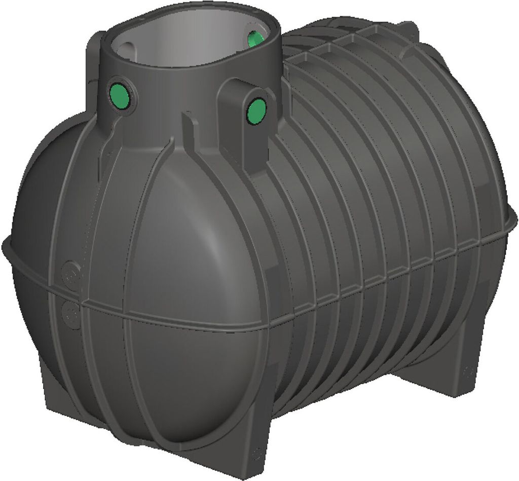 Regenwasser Zisterne 4000 Liter AQUA-RONDO