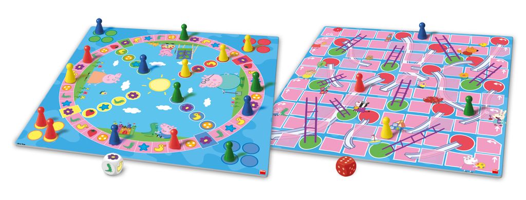DINO Kinderspellen Peppa Pig: Kom spelen en glijden! Productafbeelding 