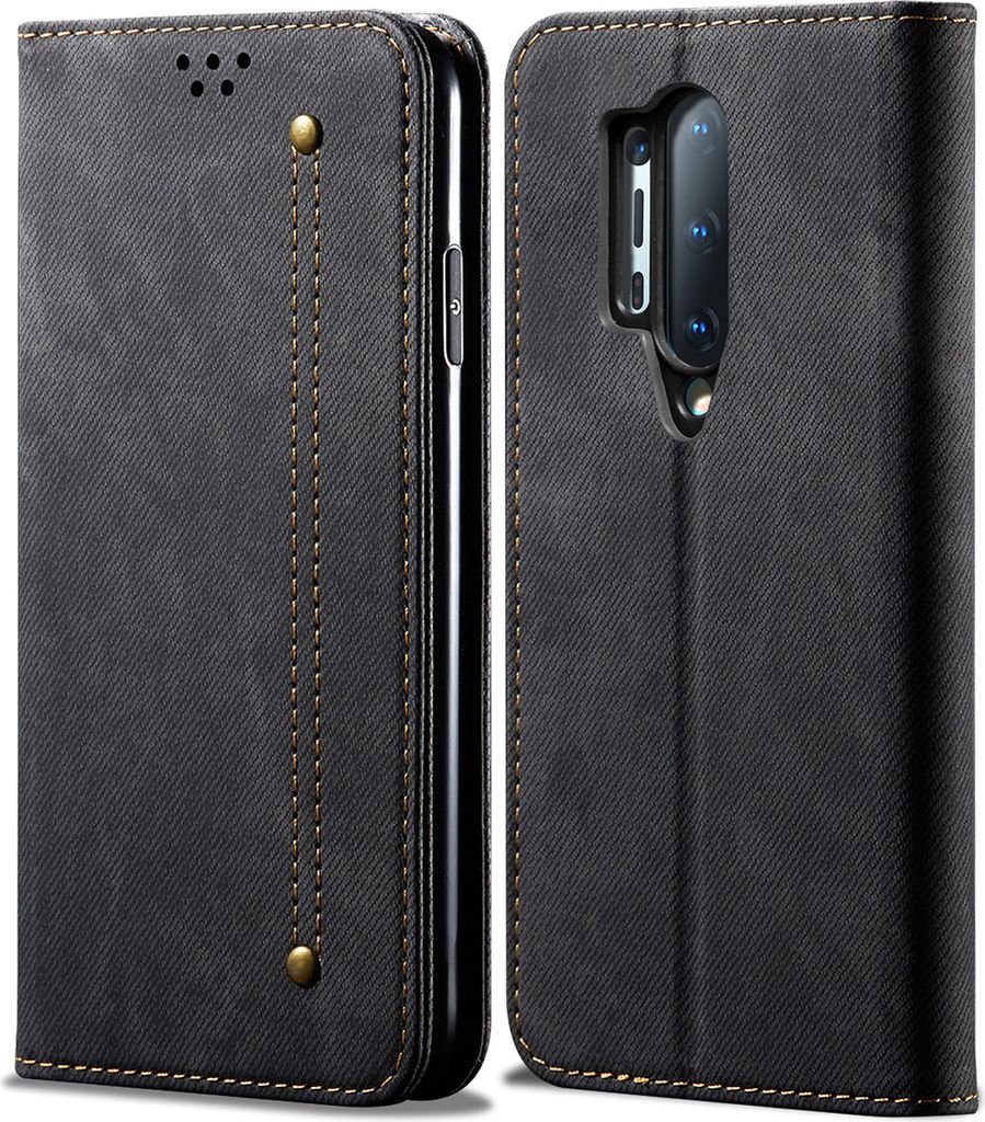 Etui OnePlus 8 Pro, Etui portefeuille en cuir avec Image du produit 