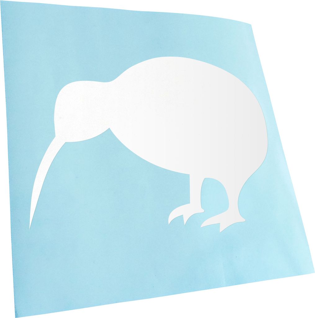 Kiwistar - Autoaufkleber - Kompass - Neon Matt - Aufkleber für Auto Kfz Fahrrad, LKW, Truck Mofa