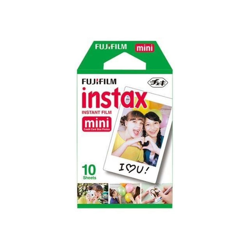 A box of Fujifilm Instax Mini instant film.