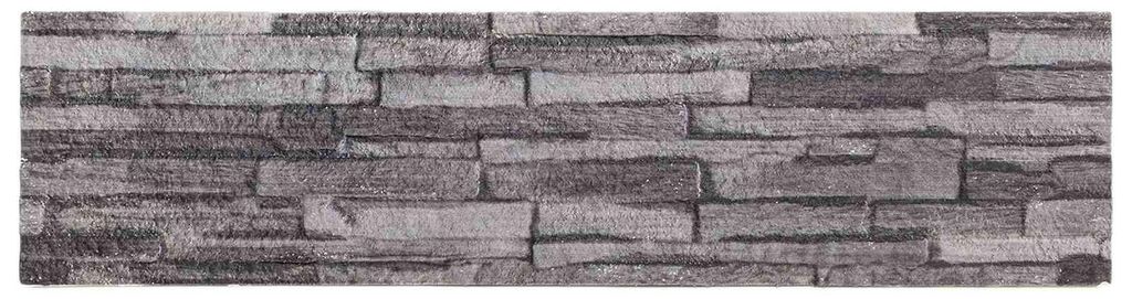 vidaXL Wandpaneele 10 pcs Anthrazit 100 x 25 cm EPS-Schaum