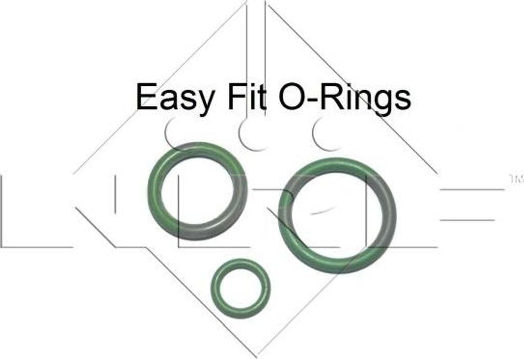 NRF 35406 Kondensator, Klimaanlage OE 64536914216 kompatibel mit X5