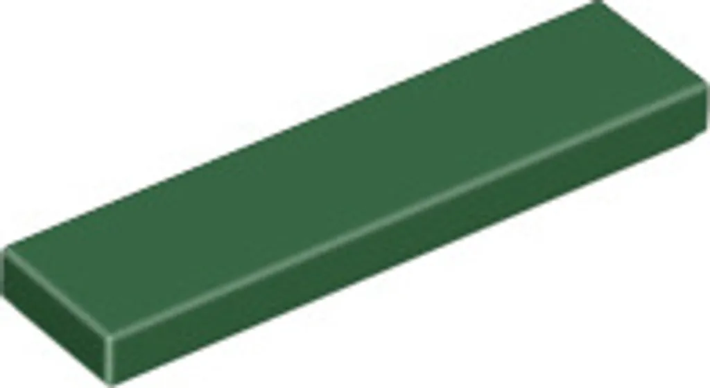 Finissez vos MOC sans manque : 250 plaques LEGO 2431 vert foncé 1x4