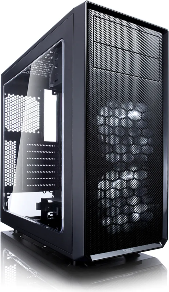 Boîtier PC Fractal Design G à Flux d'Air Élevé avec Ventilateurs LED