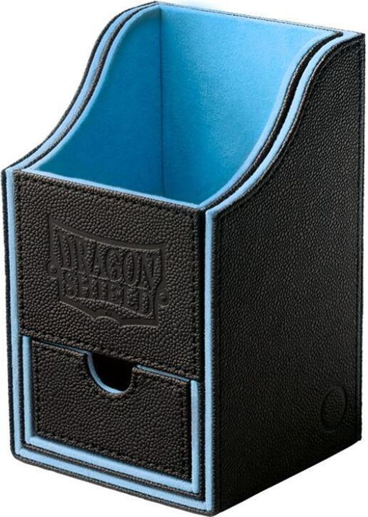 Dragon Shield - Deck Box - Nest + Würfelfach (100+) - Black/Blue