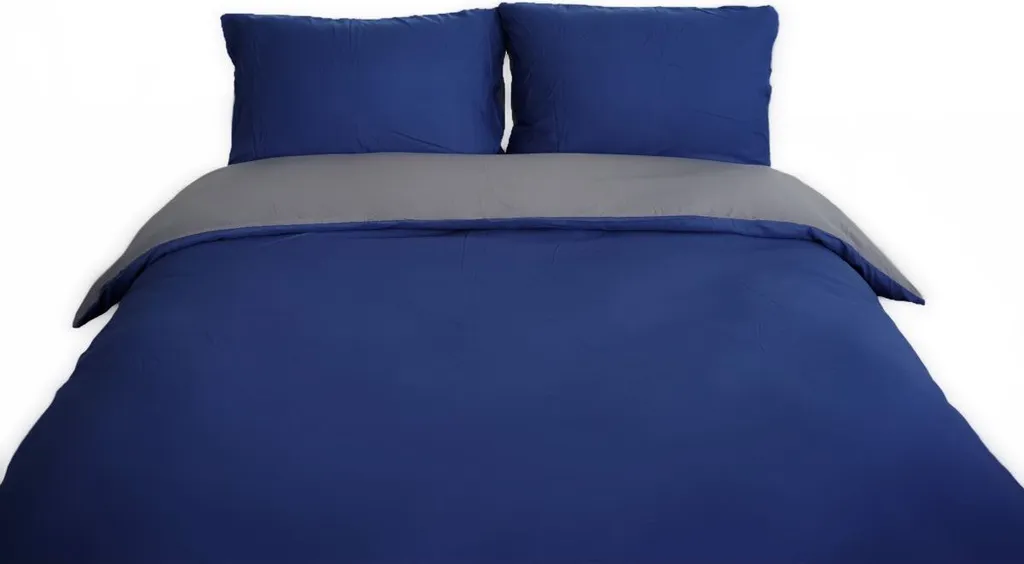 Offerta Set Letto 200x200 Reversibile + 2 Federe 80x80 Microfibra Zip