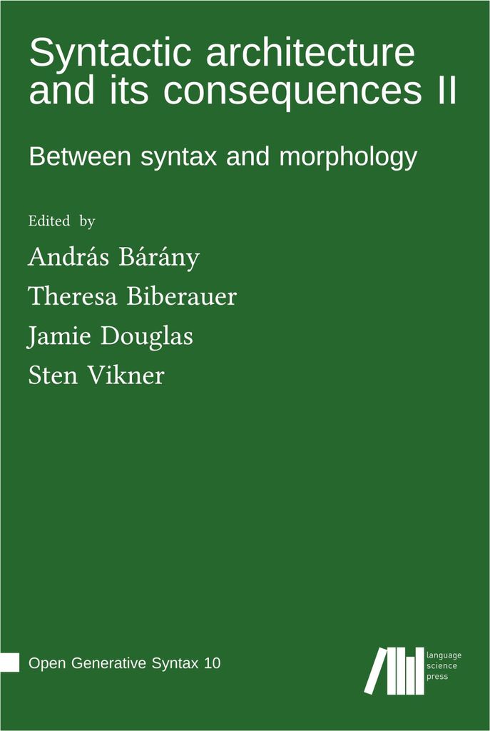 Syntactic architecture and its consequences II