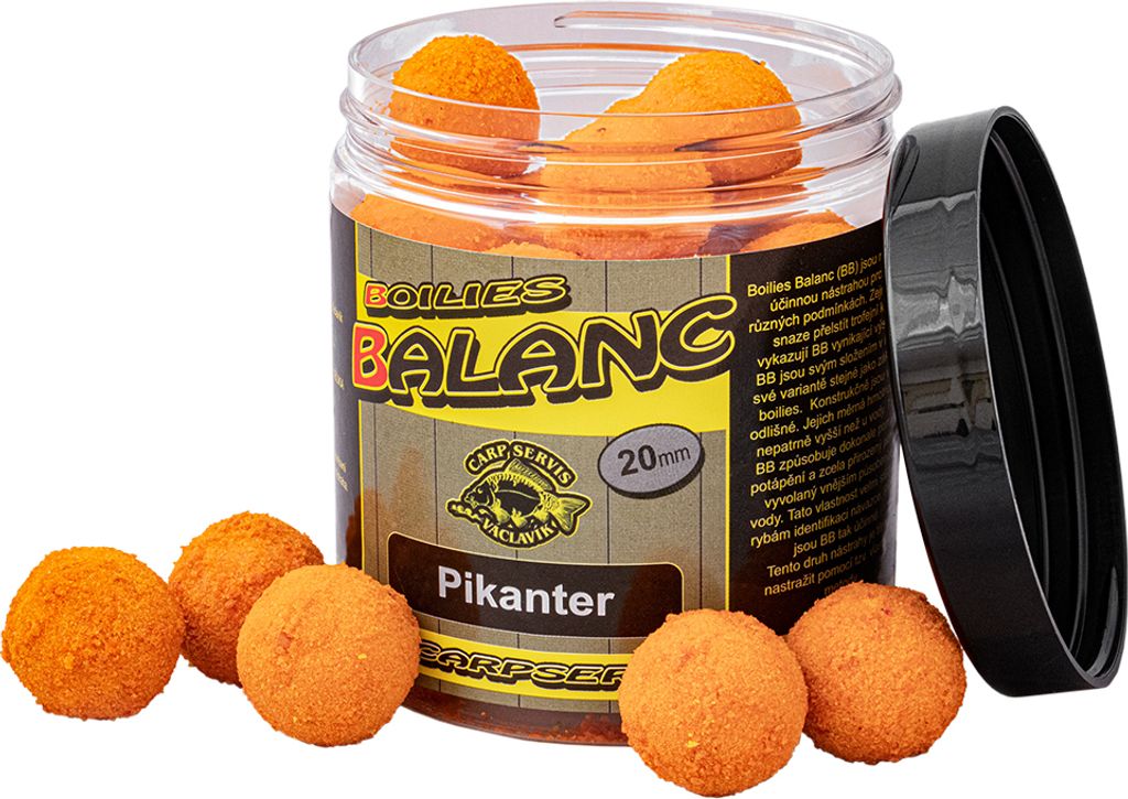 Karpfen Servis Václavík boilies Balanc Pikanter 120g 3099