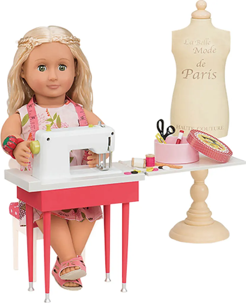 Accessoires Couture Poupée 46 cm Our Generation - Set de Loisirs Créatifs