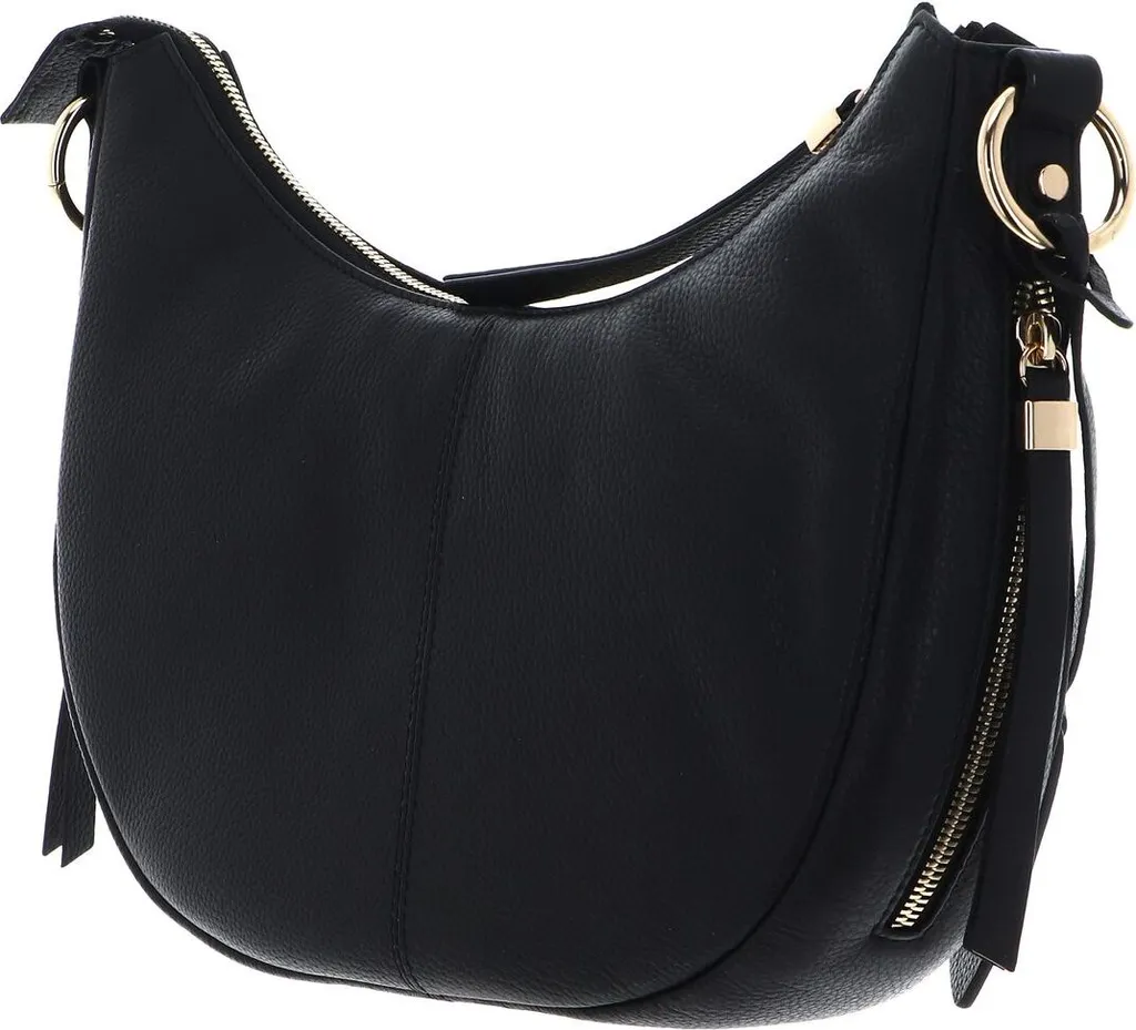 PICARD Java Cross Bag Black - Borsa a Tracolla in Vera Pelle Nera - 4