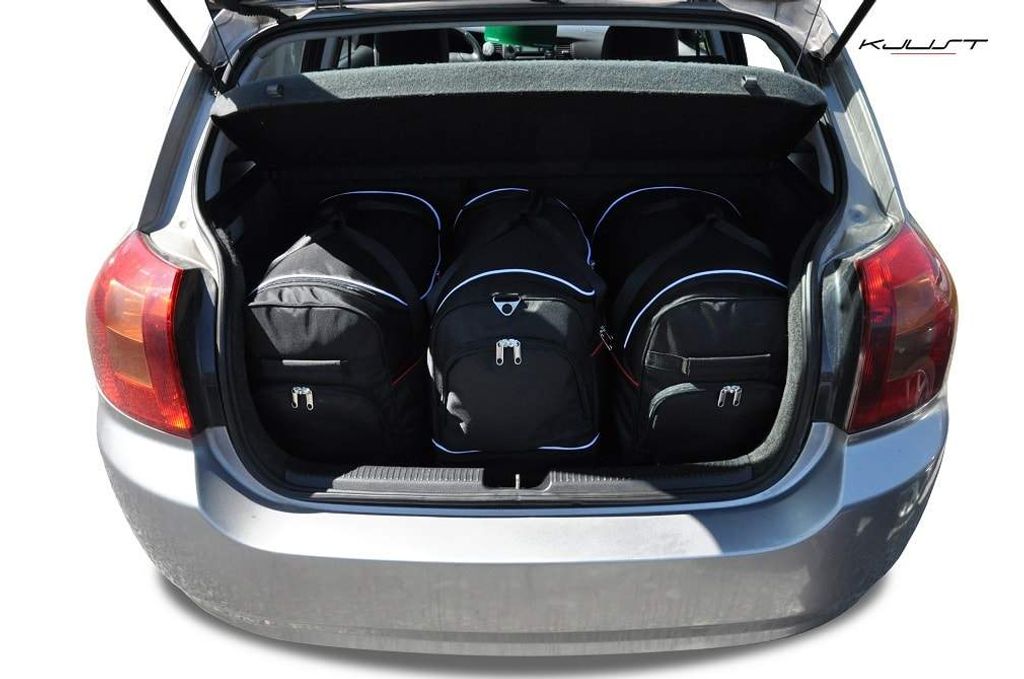 Toyota Corolla Hatchback 2001-2009 Kofferraumtaschen Set 3 Stk