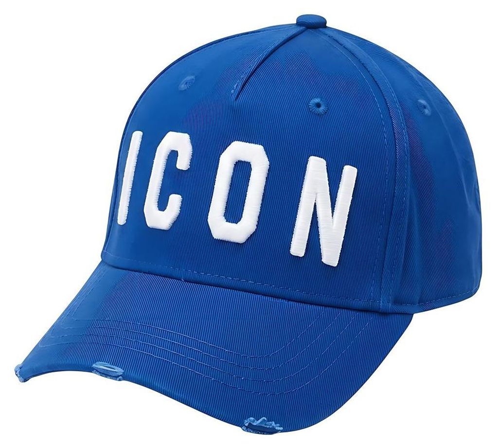 Dsquared2 ICON Baseballpet, blauw, uni Productafbeelding 