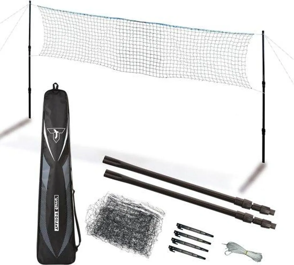 Grand Filet de Sport Réglable 6m10 pour Badminton et Loisirs de Jardin