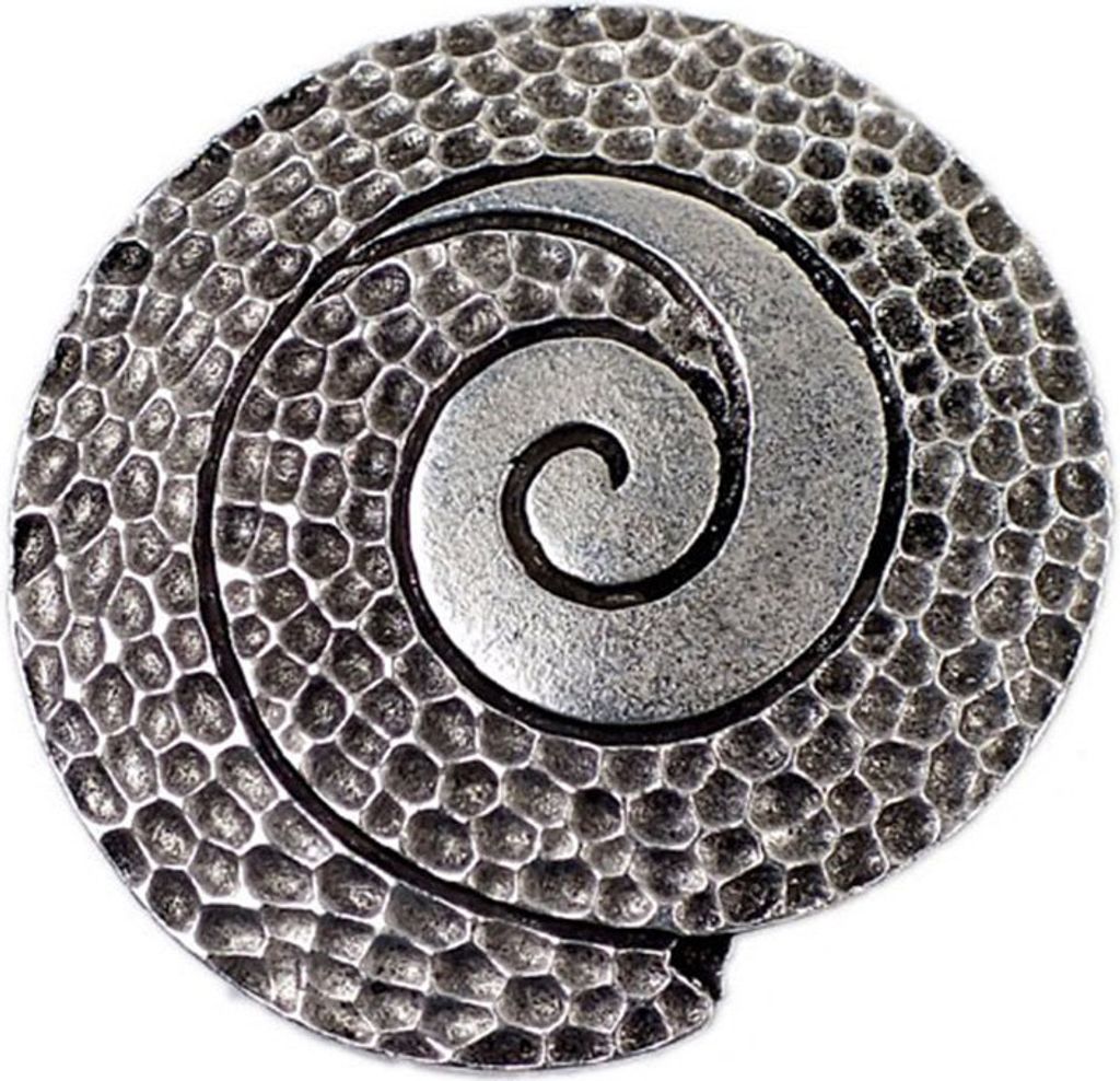 Minott Anhänger Muschel im Antik Design Versilbert 13463