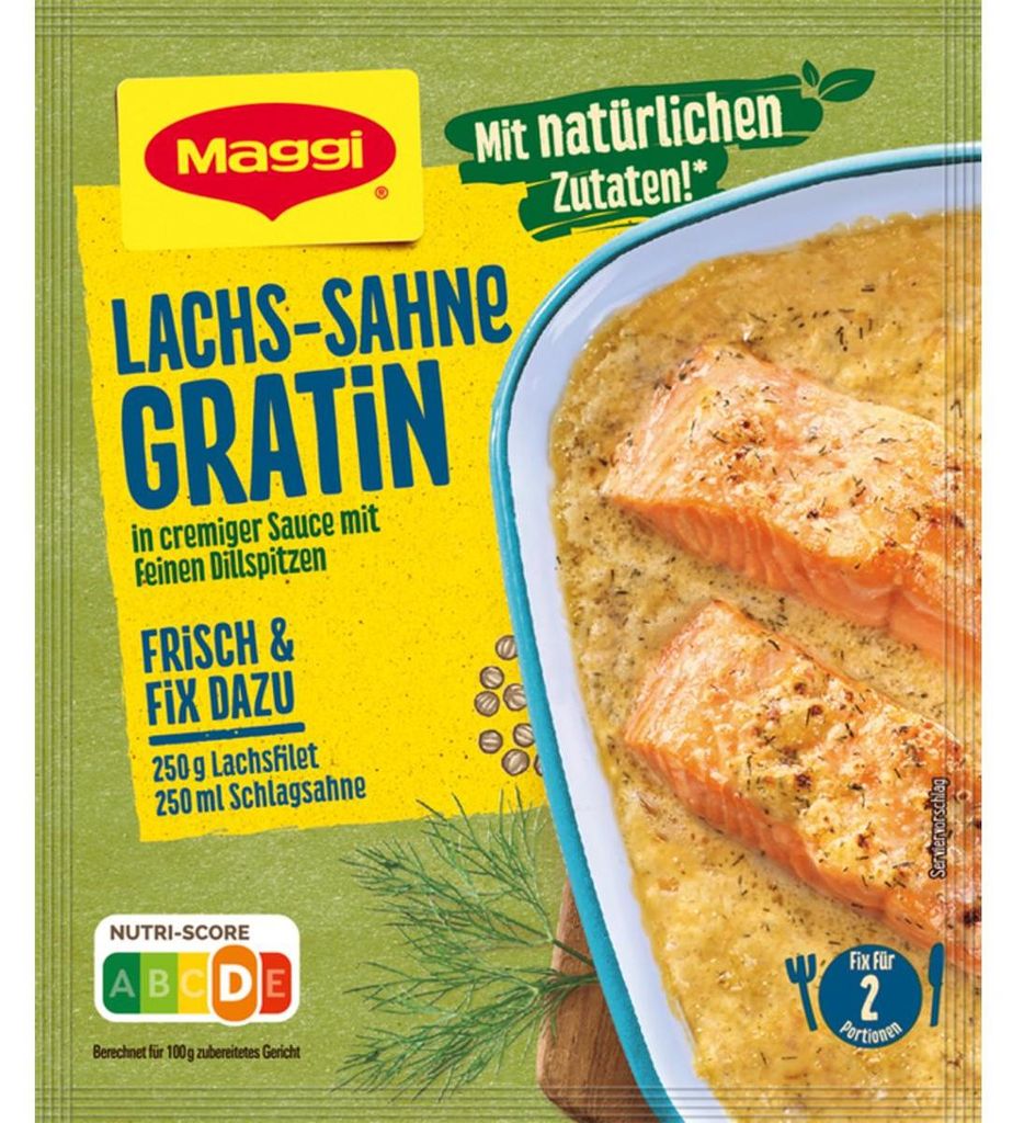 Maggi fix do łososia kremowa zapiekanka z drobno posiekanym Zdjęcie produktu 