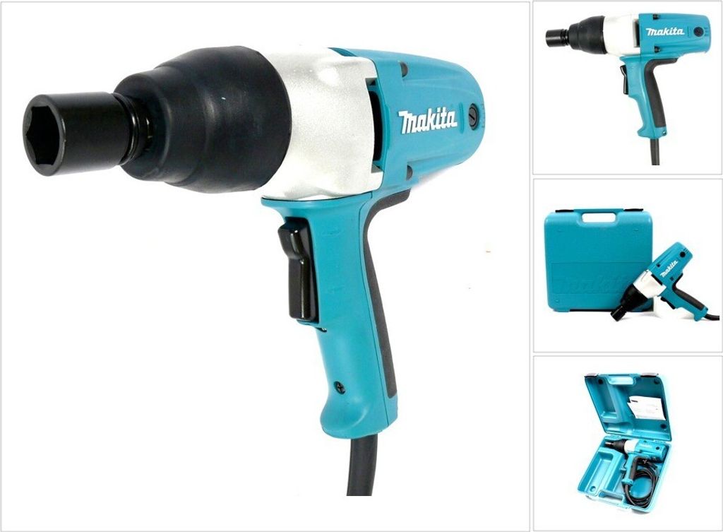 Makita TW 0350 400 W Elektro - Schlagschrauber im Makita Transport Koffer