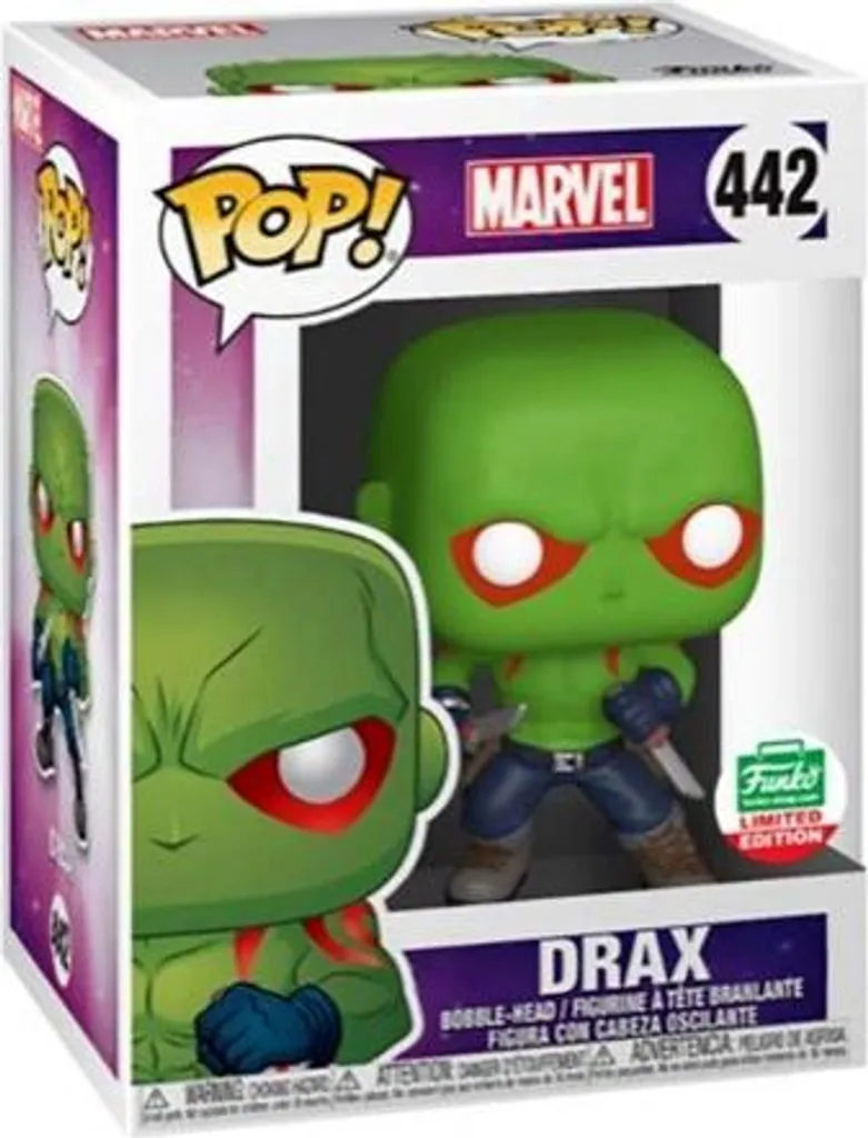 Figurine Marvel Drax 442 Édition Limitée pour Compléter Collection