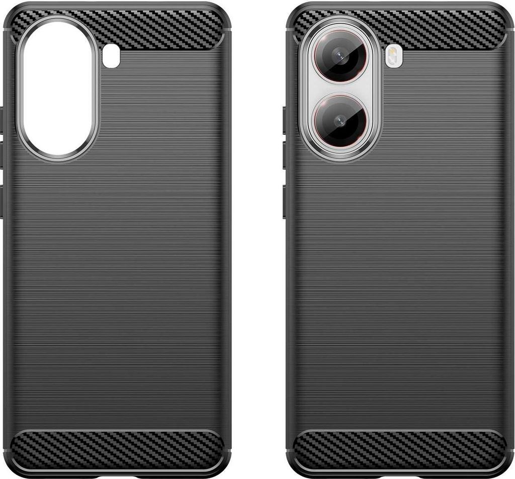 Etui ochronne SPACECASE Carbon do Poco X7 Pro 5G black Zdjęcie produktu 