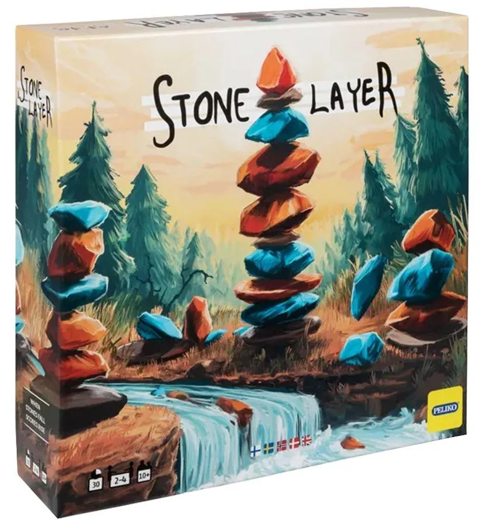 Stone Layer Jeu Familial : mécanique de jeu unique de 2 à 4 participants