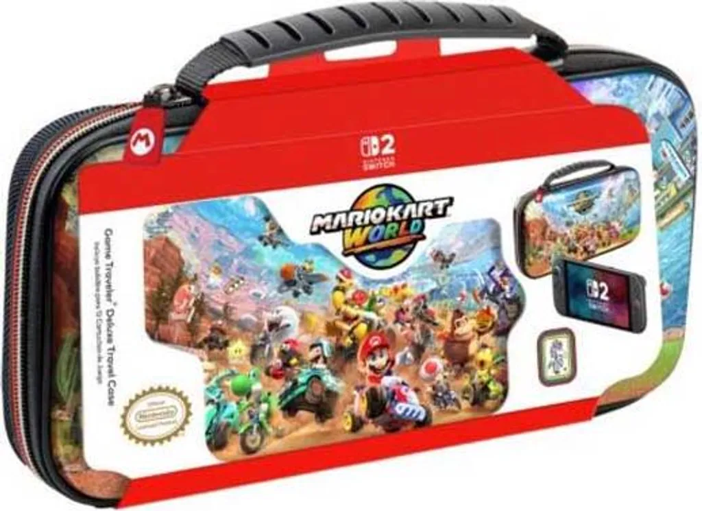 Ardistel Custodia Mario Kart World Nintendo Switch 2 - Travel Case Deluxe
