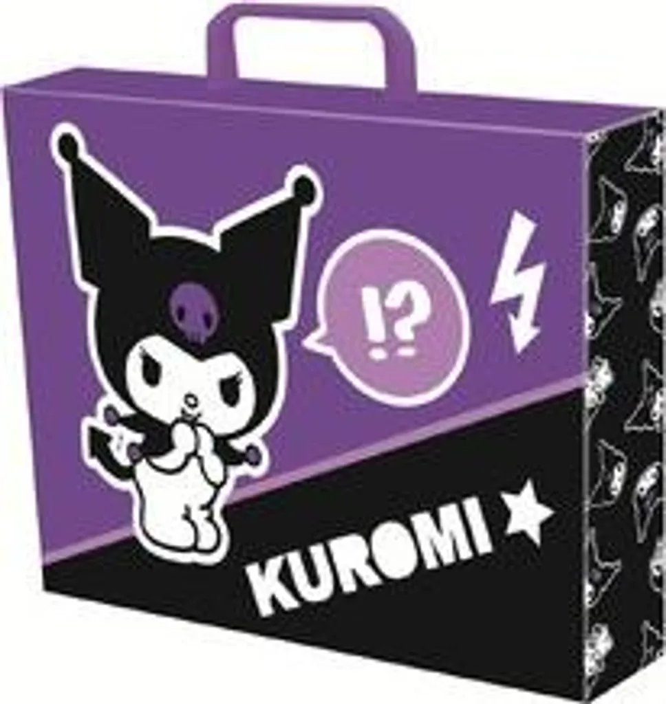 Classeur à levier A4 9cm Kuromi Black Majewski - Dos large renforcé - 2