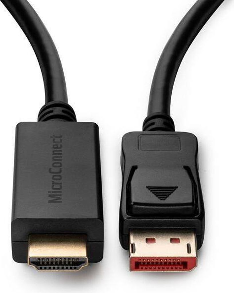 MicroConnect Kabel 4K DisplayPort 1.4 - HDMI 2.0
