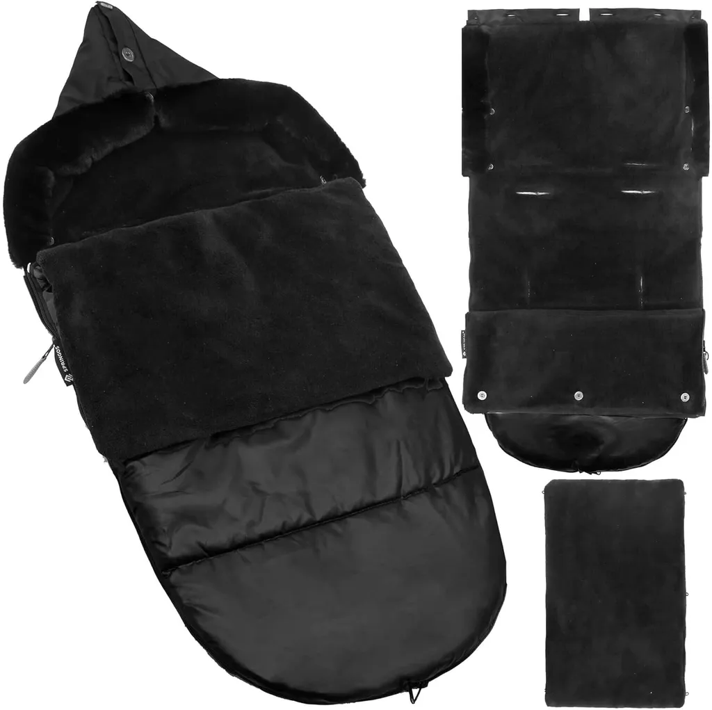 SPRINGOS Chancelière d'hiver pour poussette et siège auto bébé 40x80 cm