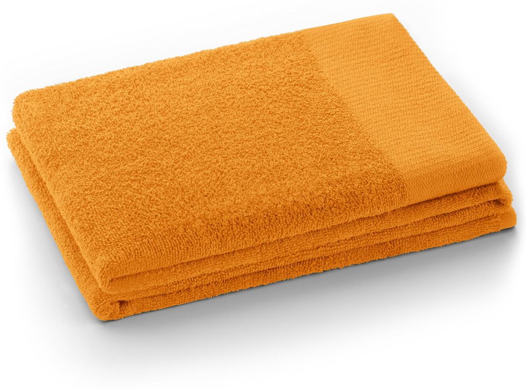 AmeliaHome Duschtuch 70x140 cm Orange 100% Baumwolle Produktbild 