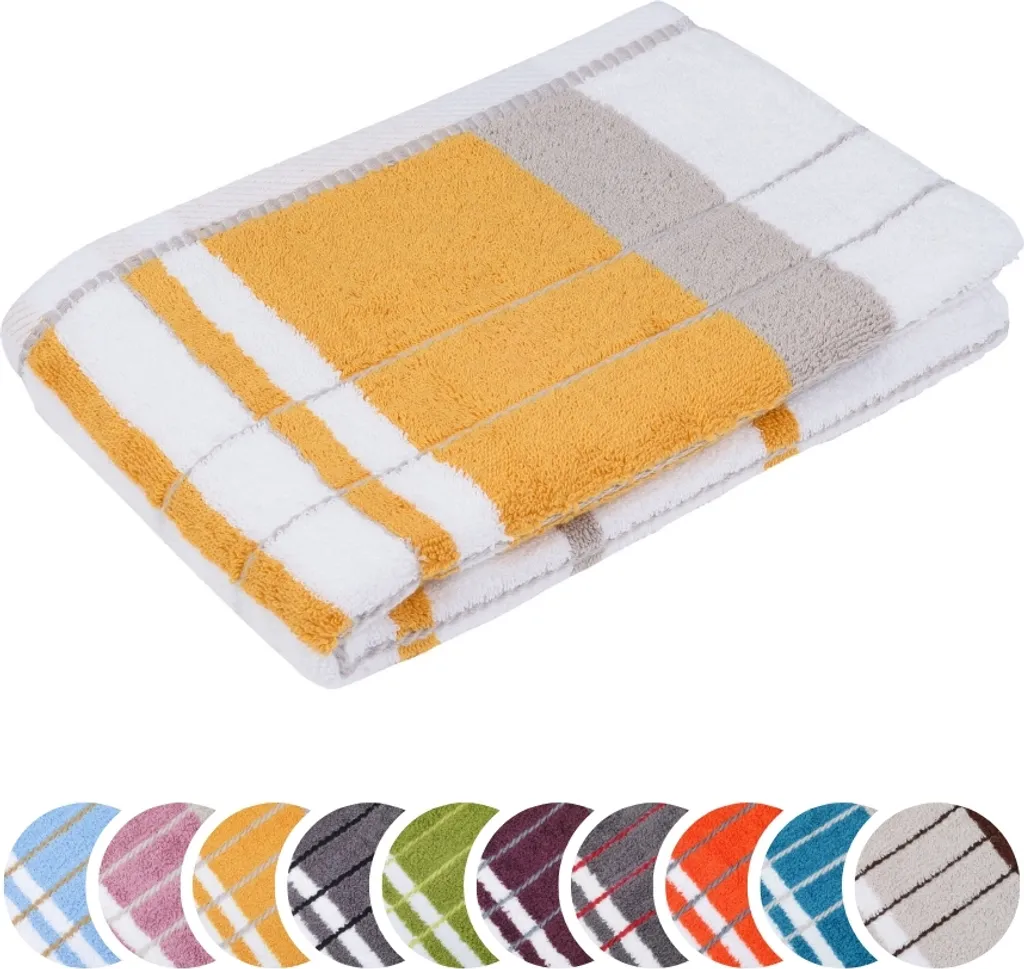 Telo Bagno Darling Potsdam 70x140 | Cotone Naturale Mais Tortora
