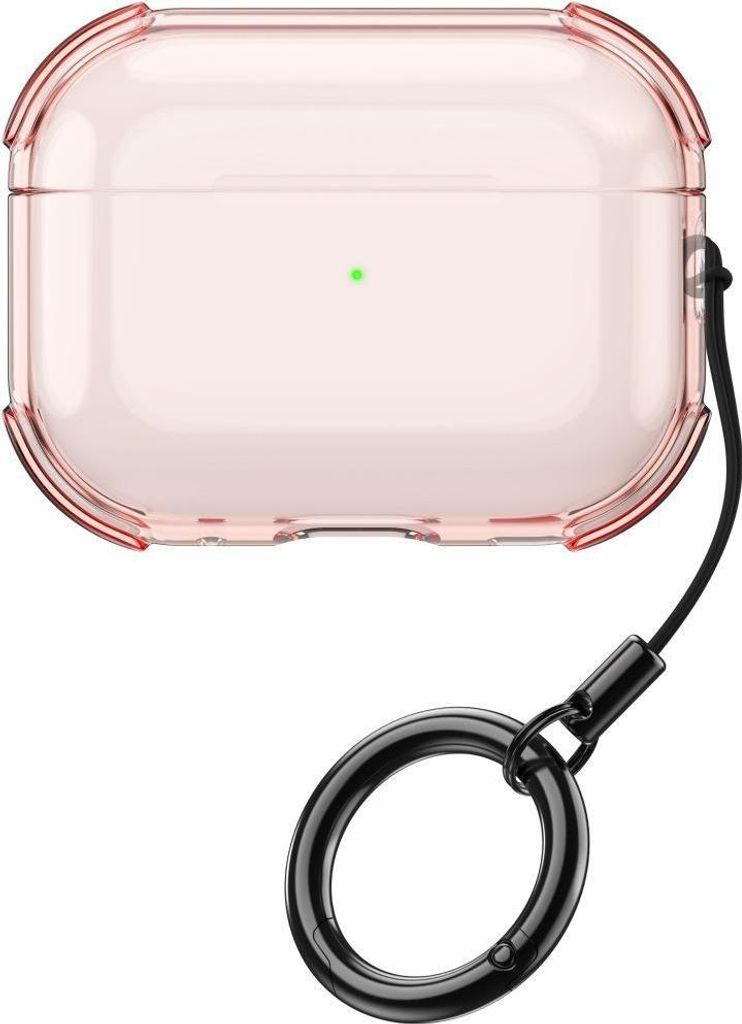 Mobigear Crystal Clip Apple AirPods Pro 3 Hülle Flexibles TPU - Pink