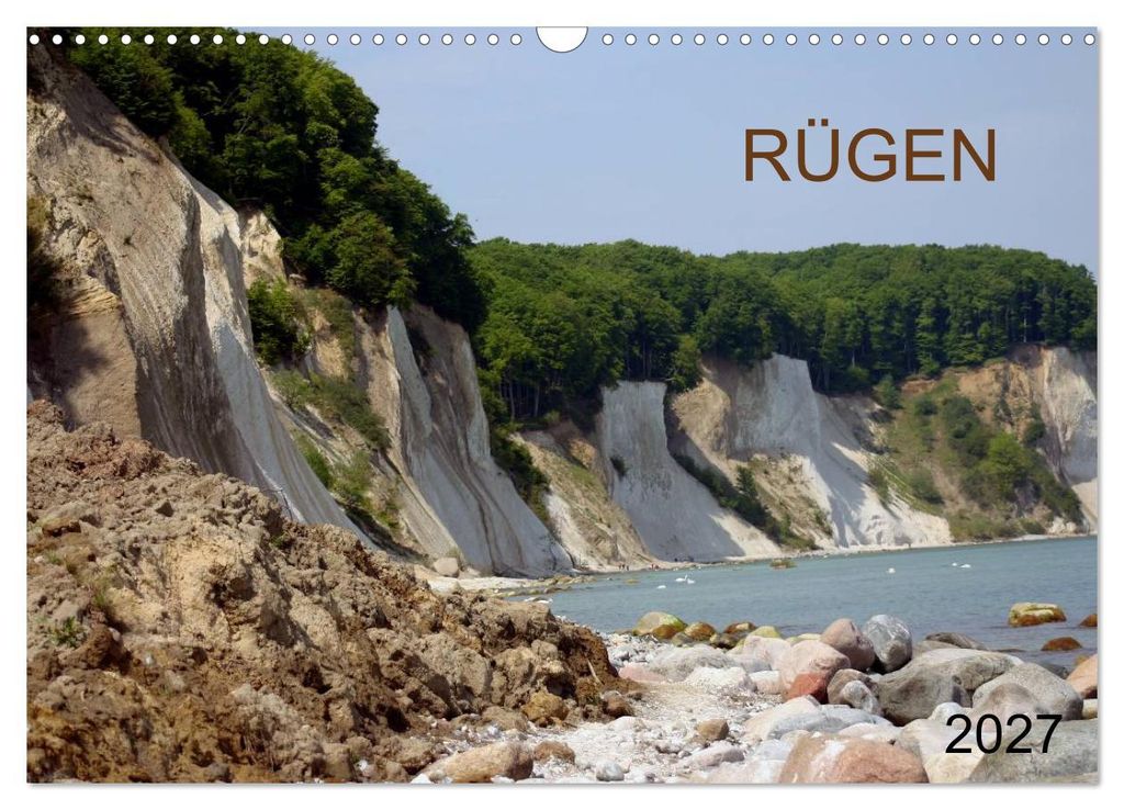 RÜGEN (Wandkalender 2027 DIN A3 quer), CALVENDO Monatskalender