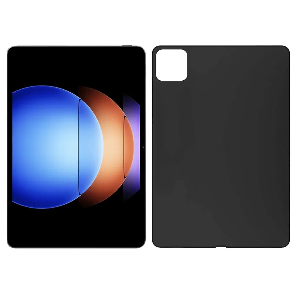 Custodia Xiaomi Pad 6S Pro 2024 12.4" | Cover Morbida Slim Nera - 2