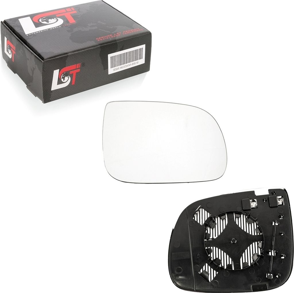 Seitenspiegel Glas rechts beheizbar elektrisch konvex für AUDI Q5 8R Q7 4L 2009-