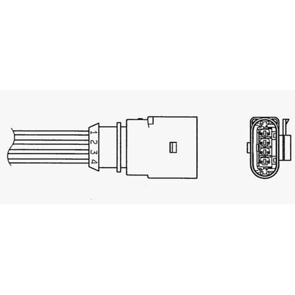 Capteur d'Oxygène NGK 1776 - Sonde Lambda de Remplacement Haute Qualité
